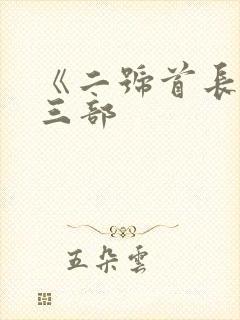 《二号首长》第三部