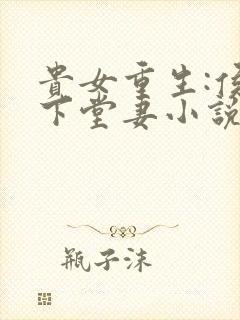 贵女重生:侯府下堂妻小说封面