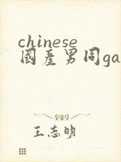 chinese国产男同gaygay网站