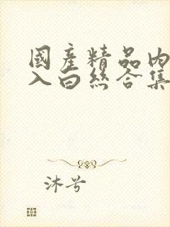 国产精品内射后入白丝合集