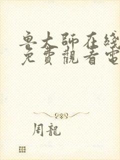 鲁大师在线观看免费观看电视剧下载