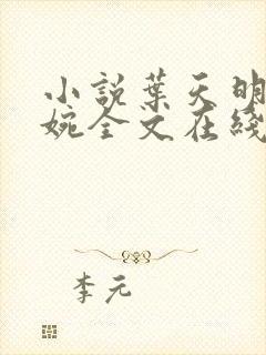 小说叶天明江暮婉全文在线阅读