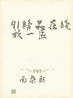 91精品在线播放一区封面