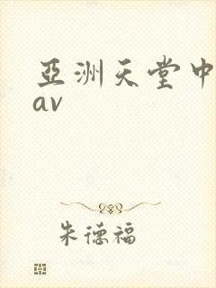亚洲天堂中文网av