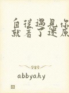 自从遇见你心里就着了迷原唱