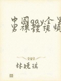 中国gay全男男裸体视频写真