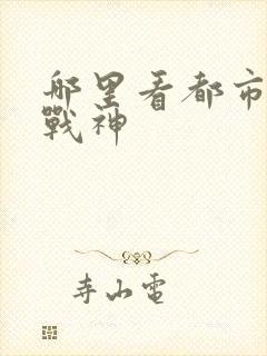 哪里看都市无敌战神