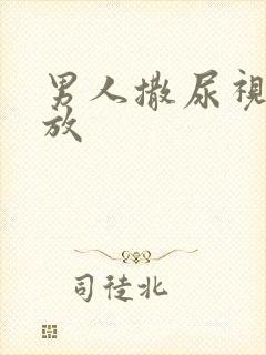 男人撒尿视频播放