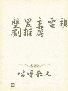 双男主电视剧台剧推荐封面