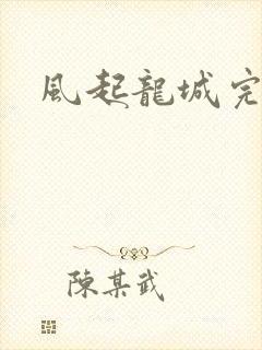 风起龙城完本