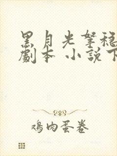 黑月光拿稳be剧本 小说下载txt