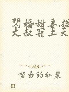 闪婚甜妻,总裁大叔宠上天