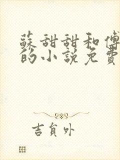 苏甜甜和傅御霄的小说免费阅读