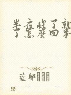 半夜醒了就失眠了怎么回事