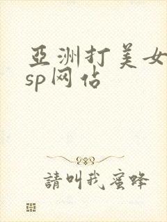亚洲打美女屁股sp网站