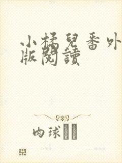 小橘儿番外篇正版阅读封面