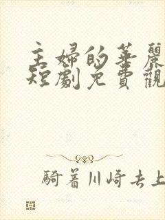 主妇的华丽反击短剧免费观看