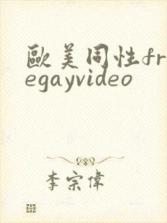 欧美同性freegayvideo