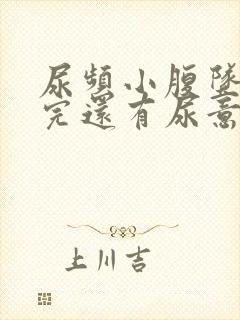 尿频小腹坠胀尿完还有尿意