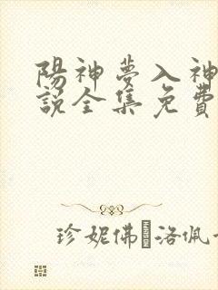 阳神梦入神机小说全集免费免费阅读