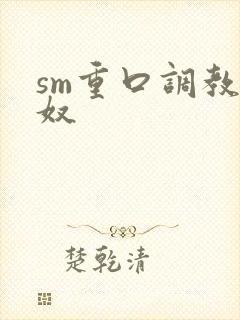 sm重口调教男奴