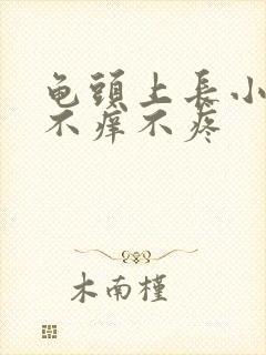 龟头上长小肉粒不痒不疼