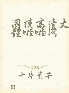 国模高清大胆人体啪啪网封面