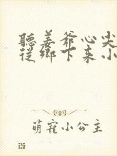 听姜爷心尖宠她从乡下来小说