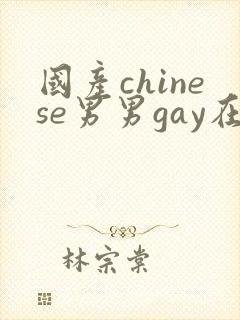 国产chinese男男gay在线播放