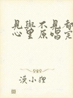 见与不见都在我心里原唱完整版