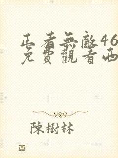 正者无敌46集免费观看西瓜影院