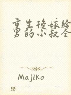 重生后嫁给了渣男的小叔全文下载