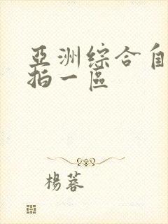 亚洲综合自拍偷拍一区封面