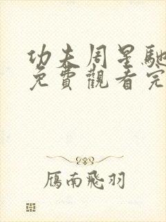 功夫周星驰电影免费观看完整版国语高清