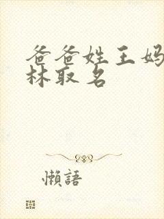 爸爸姓王妈妈姓林取名