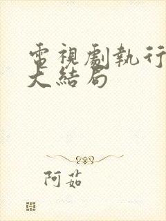 电视剧执行法官大结局