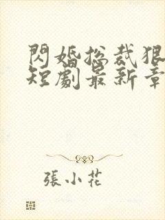 闪婚总裁狠狠宠短剧最新章节更新