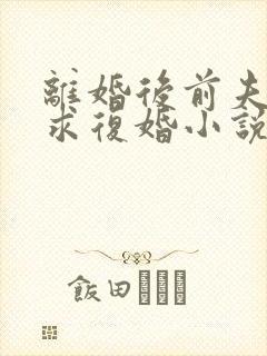 离婚后前夫哭着求复婚小说免费阅读