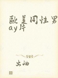 欧美同性男男gay片