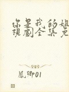 你是我的姐妹电视剧全集免费观看