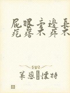 屁眼旁边长了个疙瘩不疼不痒封面