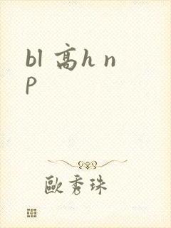 bl 高h np封面