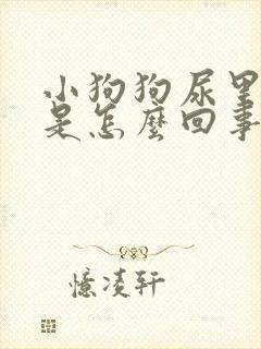 小狗狗尿里有血是怎么回事