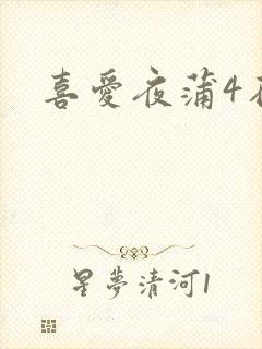 喜爱夜蒲4在线