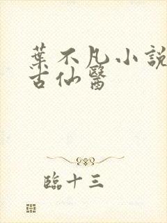 叶不凡小说都市古仙医