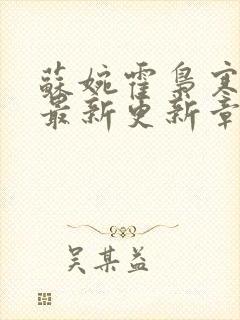 苏婉霍枭寒小说最新更新章节目录