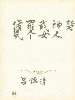 修罗武神楚枫有几个女人