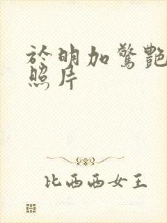 于明加惊艳高清照片