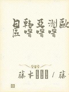 日韩亚洲欧美一区噜噜噜