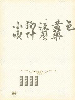 小狗流黄色鼻涕吃什么药